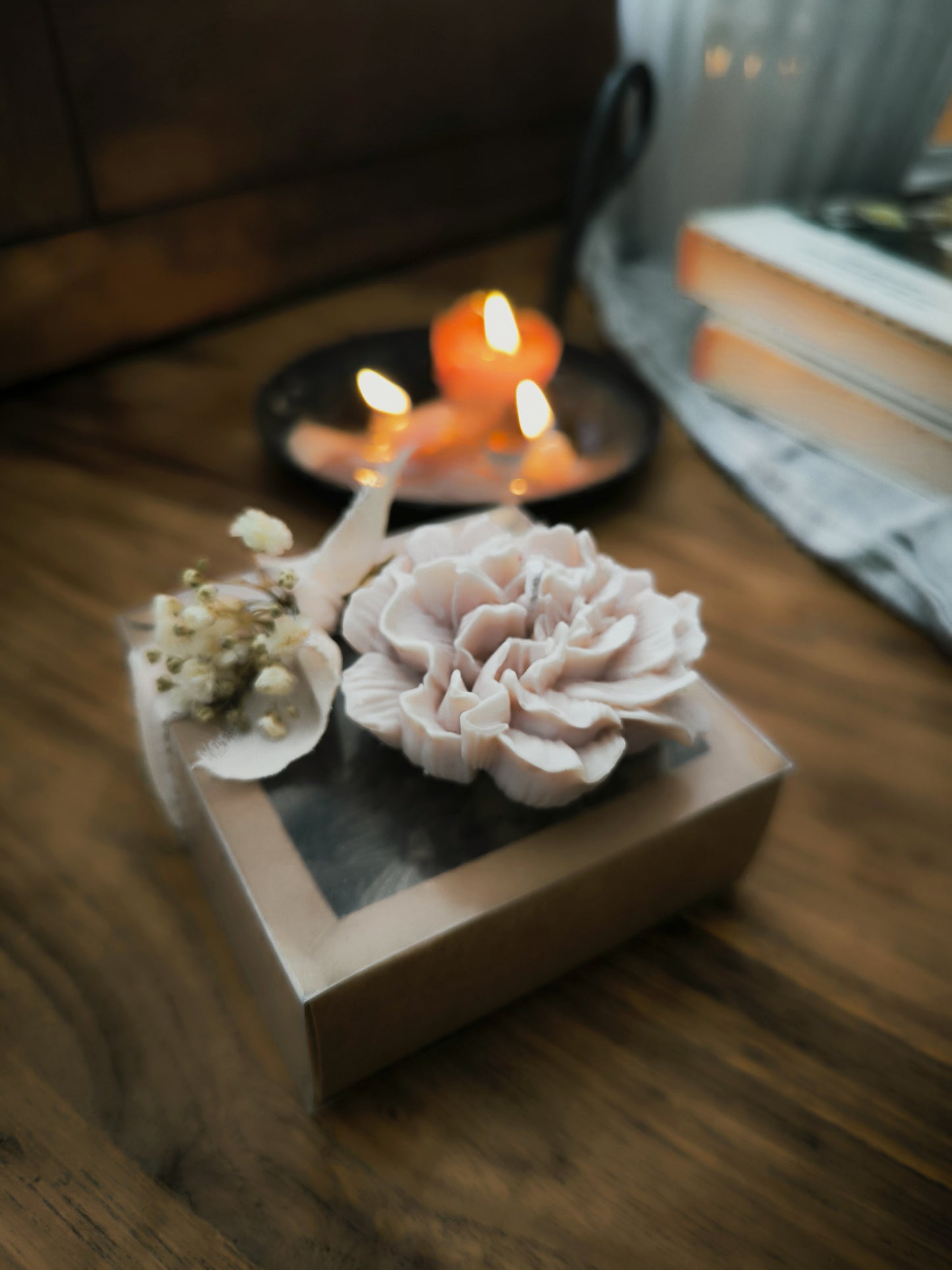 CAJA VELA GARDENIA AROMÁTICA