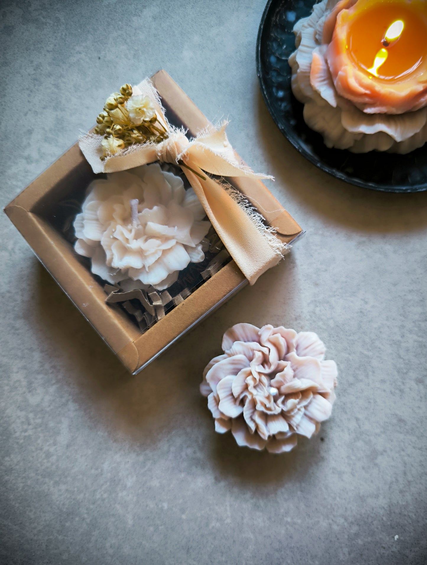 CAJA VELA GARDENIA AROMÁTICA