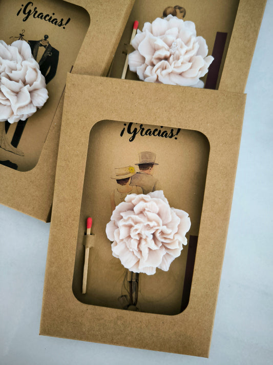 POSTAL - VELA "BODAS"