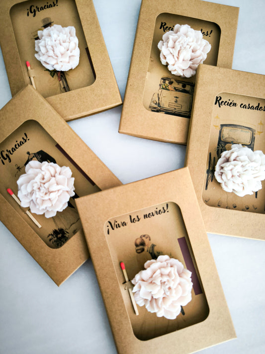 POSTAL - VELA "BODAS"