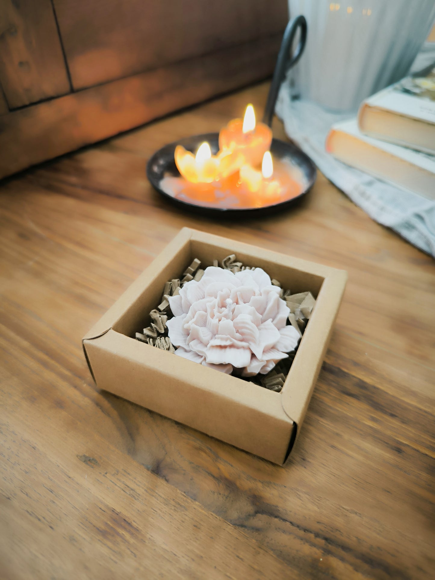 CAJA VELA GARDENIA AROMÁTICA